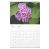 Floral Hydrangea  Foto Kalender (Feb 2027)