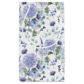 Floral Hydrangea Gift Bag Klein Cadeauzakje (Achterkant)