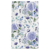 Floral Hydrangea Gift Bag Klein Cadeauzakje (Voorkant)