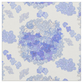 Floral Hydrangea patroon 2 Stof