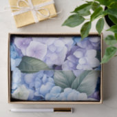 Floral Hydrangeas Tissue Paper Tissuepapier (Geschenk)
