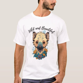 Floral Hyena T-shirt