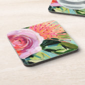 Floral I Bier Onderzetter (Linkerzijde)