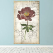 Floral I Canvas Afdruk (Insitu (Houten vloer))