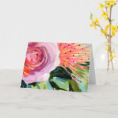 Floral I Kaart (Gele Bloem)