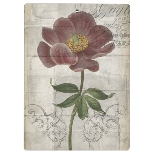 Floral I Klembord (Achterkant)