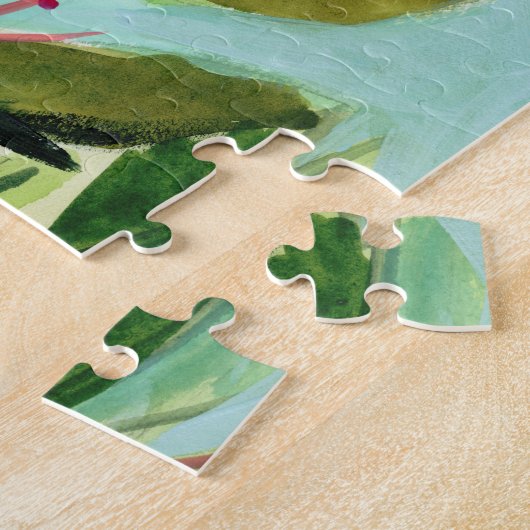 Floral I Legpuzzel (Zijkant)