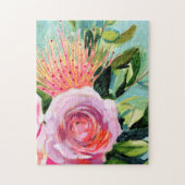 Floral I Legpuzzel (Verticaal)