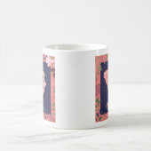  Floral I Love South Carolina State Map Koffiemok (Center)