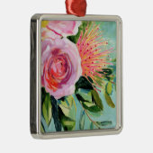 Floral I Metalen Ornament (Rechts)