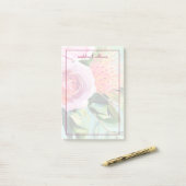 Floral I Post-it® Notes (Op bureau)