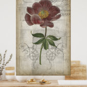 Floral I Poster (Keuken)