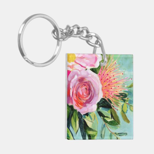 Floral I Sleutelhanger (Voorkant Links)