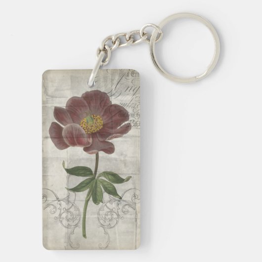 Floral I Sleutelhanger (achterkant)