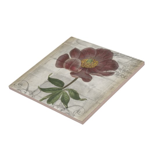 Floral I Tegeltje (Zijkant)