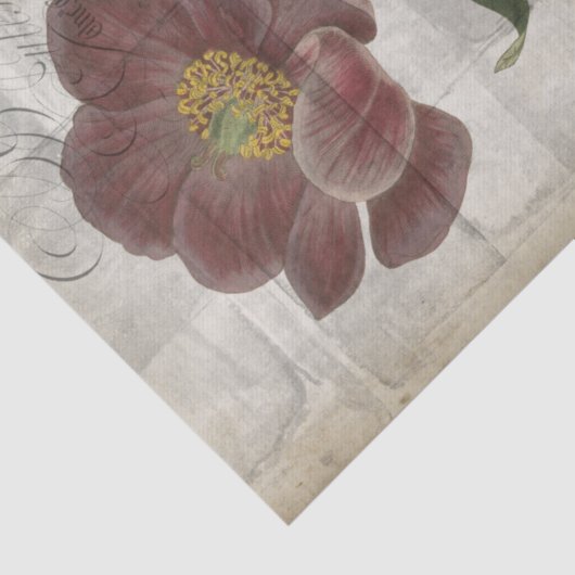 Floral I Tissuepapier (Detail)