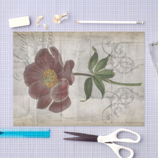 Floral I Tissuepapier (Craft)