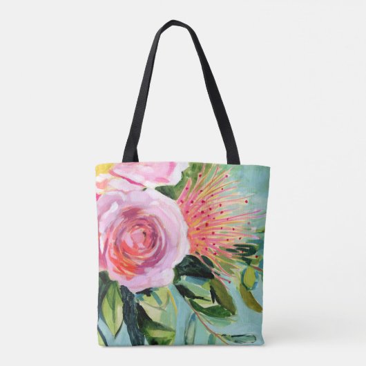 Floral I Tote Bag (Achterkant)