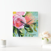 Floral I Vierkante Klok (Huis)