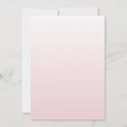 Floral Ice Cone Flat Dank u kaart (Achterkant)