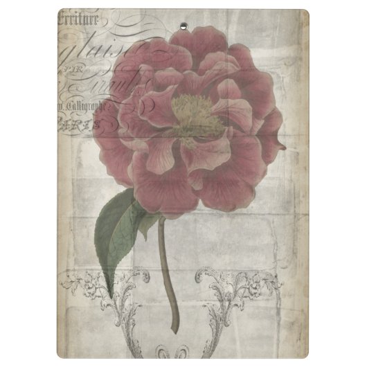 Floral III Klembord (Achterkant)