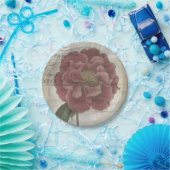 Floral III Papieren Bordje (Feest)