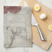 Floral III Theedoek (Quarter Fold)