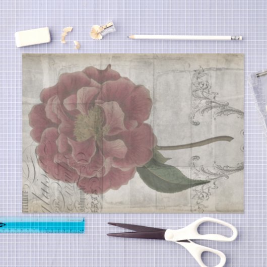 Floral III Tissuepapier (Craft)