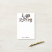 *~* Floral IK ONTVANG NU AP85 Manifesting 22 Post-it® Notes (Op bureau)