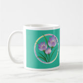 Floral Illustration Happy Moederdag Mok (Links)