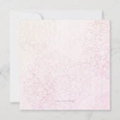 Floral Illustration her Happy Retirement Party Kaart (Achterkant)