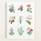  Floral Illustration minimalist Botanical Planner (Voorkant)