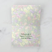 Floral Impression Mothers Day Kaart (Binnen)