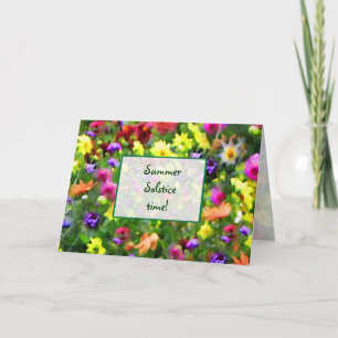 Floral Impression Summer Solstice Kaart
