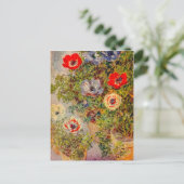 Floral Impressionist Painting - Claude Monet Briefkaart (Staand voorkant)