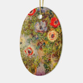 Floral Impressionist Painting - Claude Monet Keramisch Ornament (Links)
