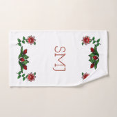 Floral impressions Art Deco Bad Handdoek (Handdoek)