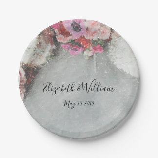 Floral Impressions Papieren Bordje