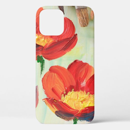 Floral in de vorm van abstractie. Ontworpen Case-Mate iPhone Case (Achterkant)
