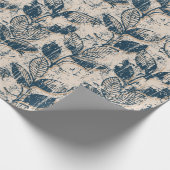 Floral in nood cadeaupapier (Hoek)