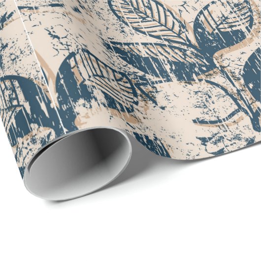 Floral in nood cadeaupapier (Rol Hoek)