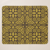 Floral Indian Pattern Layeredabstract, kunst, thui Sherpa Deken (Voorkant (horizontaal))