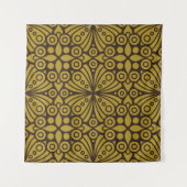 Floral Indian Pattern Layeredabstract, kunst, thui Wandkleed (Voorkant)