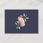 Floral Indigo Visitekaartje (Voorkant)