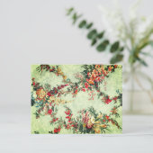 Floral Industrial arts uit de 19e eeuw Briefkaart (Staand voorkant)