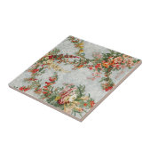 Floral Industrial arts uit de 19e eeuw Tegeltje (Zijkant)