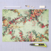 Floral Industrial arts uit de 19e eeuw  Tissuepapier (Craft)