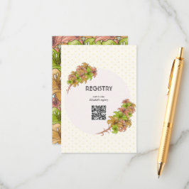 Floral Informatiekaartje