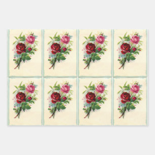  Floral Inpakpapier Vel