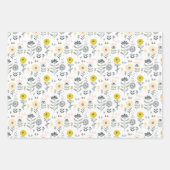 Floral Inpakpapier Vel (Voorkant 2)